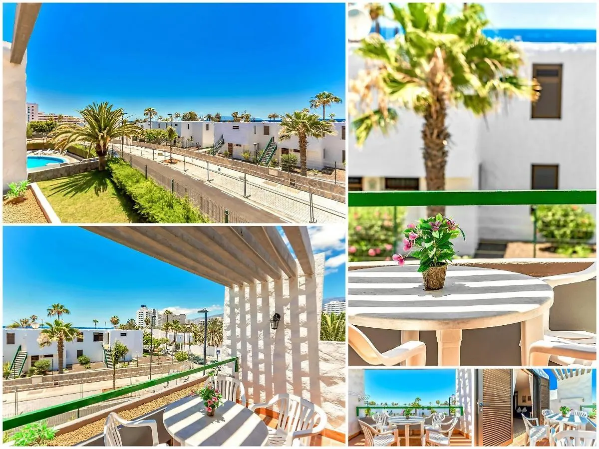Apartment Near Playa De Las Americas With Wifi And Pool, Tenerife Sur